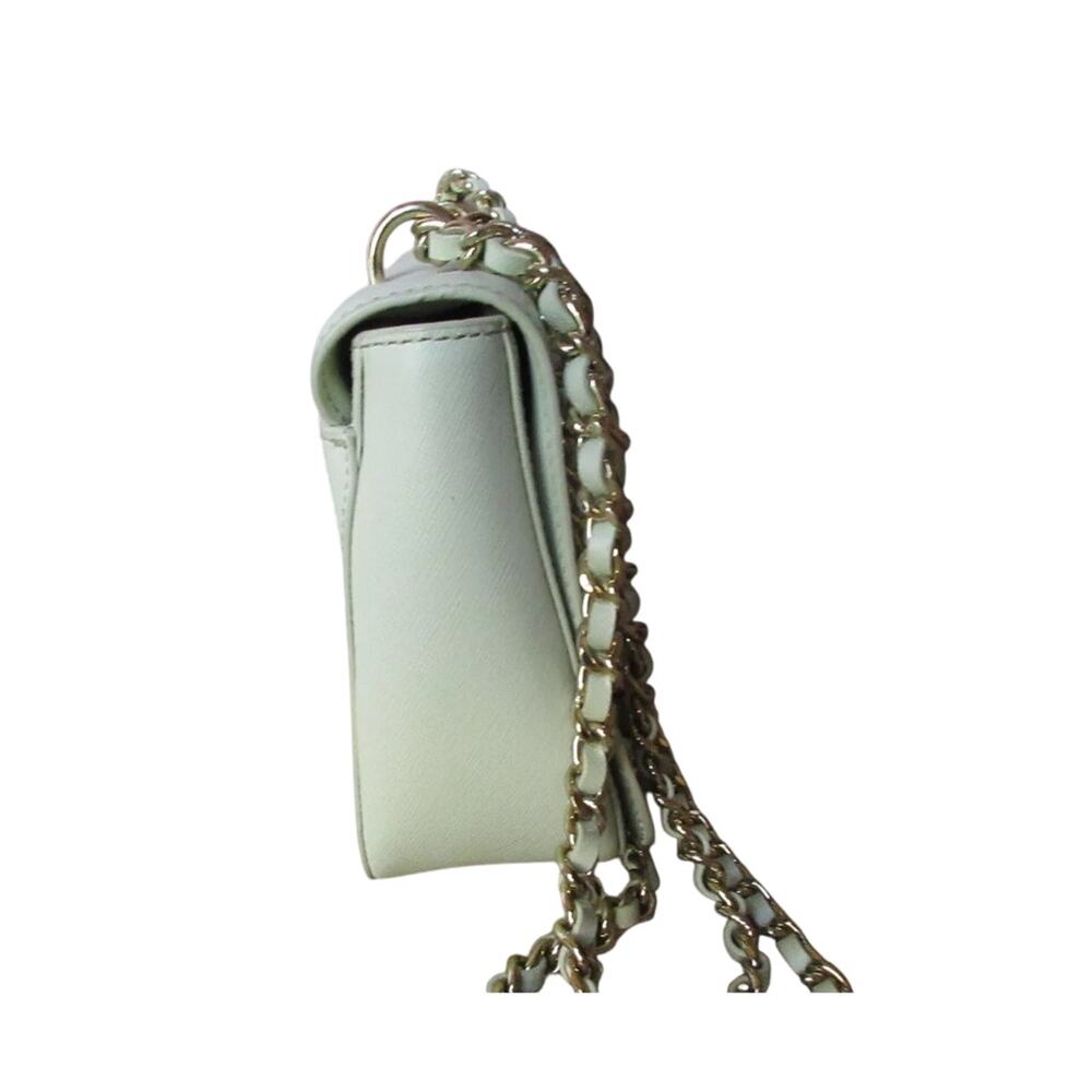 Tory Burch Robinson Mint Julep Floral Purse - Picture 5 of 8